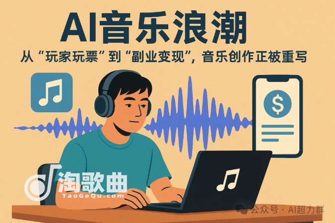 AI音乐浪潮：从“玩家玩票”到“副业变现”，音乐创作正被重写 ...