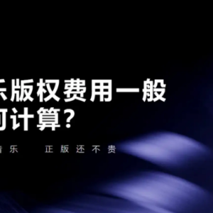 音乐版权费用一般如何计算？